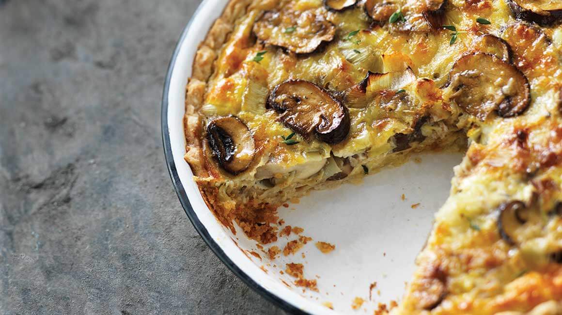 Amuse bouche quiche de poulet et courgettes traiteur Ile Maurice