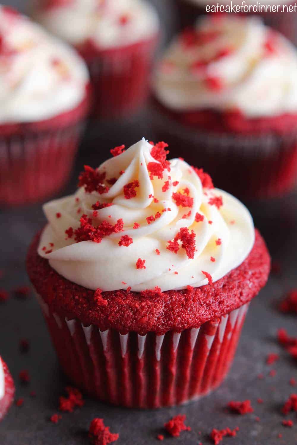 Dessert cupcake red velvet traiteur Ile Maurice