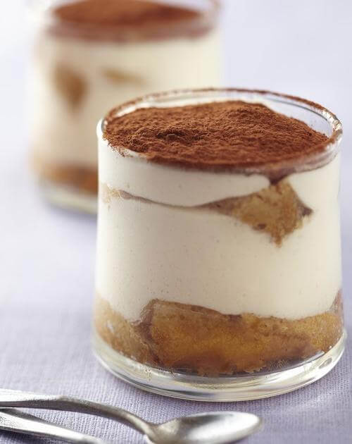 Dessert tiramisu en verrine traiteur ile maurice