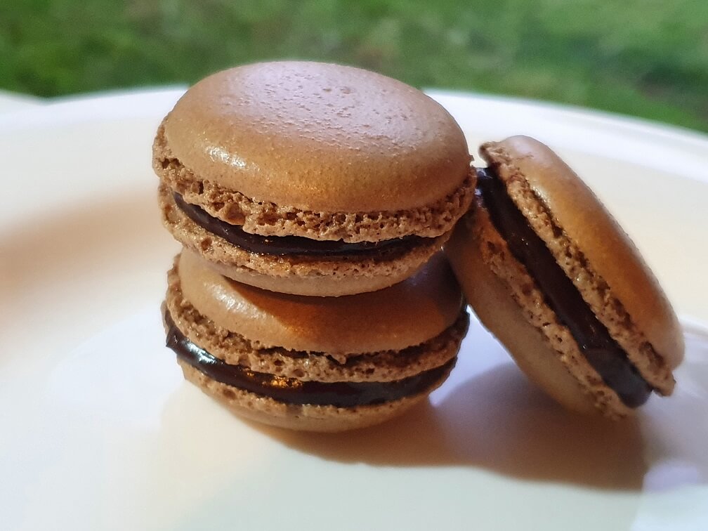 Macarons chocolat Catering ile maurice