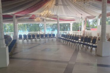 Salle hindou le palace celebration vue mer