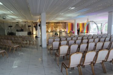 mariage hindou salle RM Garden vue transversale decoree