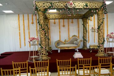 Ocean View Center gold podium