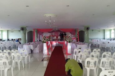 Shah Anas Noorani Conference Hall podium